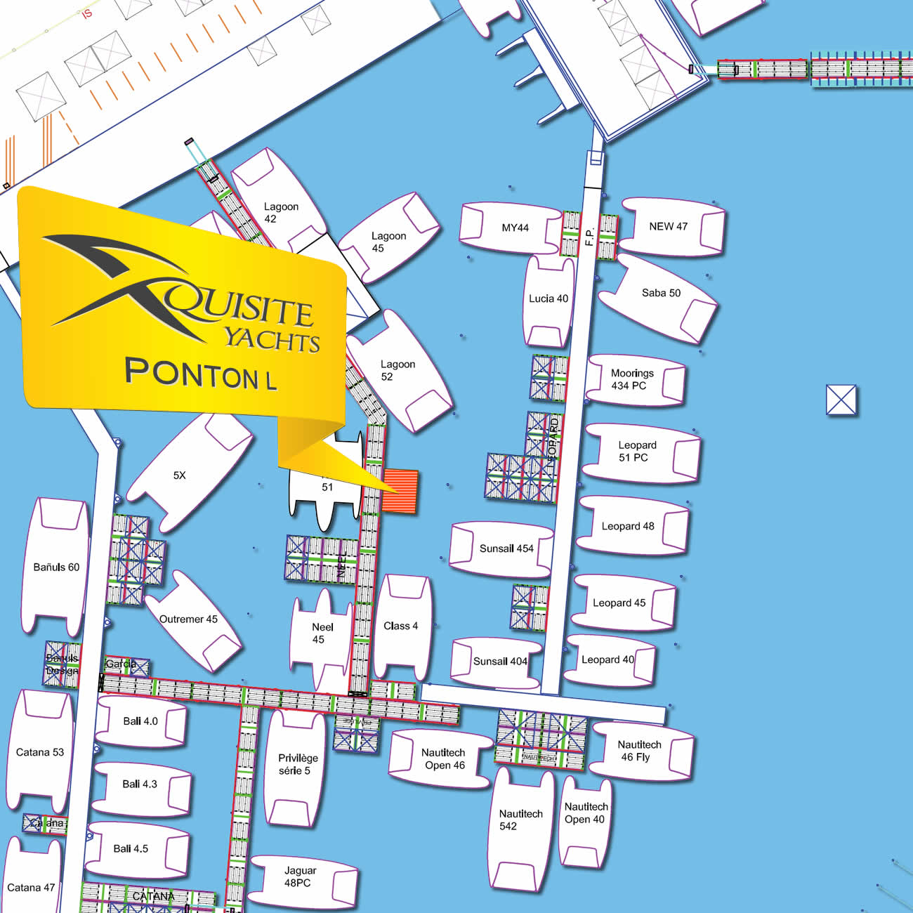 Xquisite Yachts - PONTON L Xquisite Yachts - PONTON L